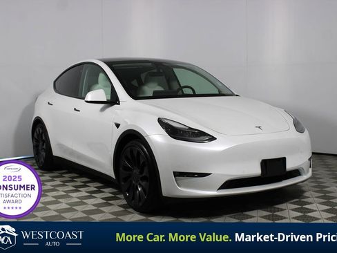 Used 2021 Tesla Model Y Performance AWD/4WD image 1