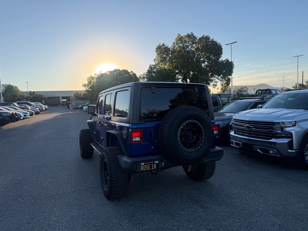Used 2018 Jeep Wrangler Unlimited Sport S AWD/4WD image 4