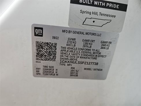 Certified 2023 GMC Acadia SLT w/ Preferred Package image 35