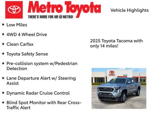Used 2025 Toyota Tacoma SR5 AWD/4WD image 7