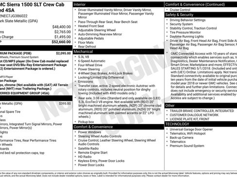 Used 2018 GMC Sierra 1500 SLT w/ SLT Premium Package image 29