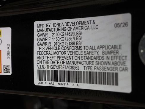 New 2026 Honda Accord Sport image 24