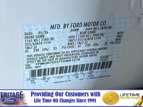 New 2026 Ford Explorer Active w/ Active Comfort Package RWD image 29