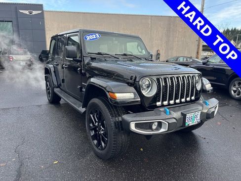 Used 2023 Jeep Wrangler Unlimited Sahara w/ Cold Weather Group image 1