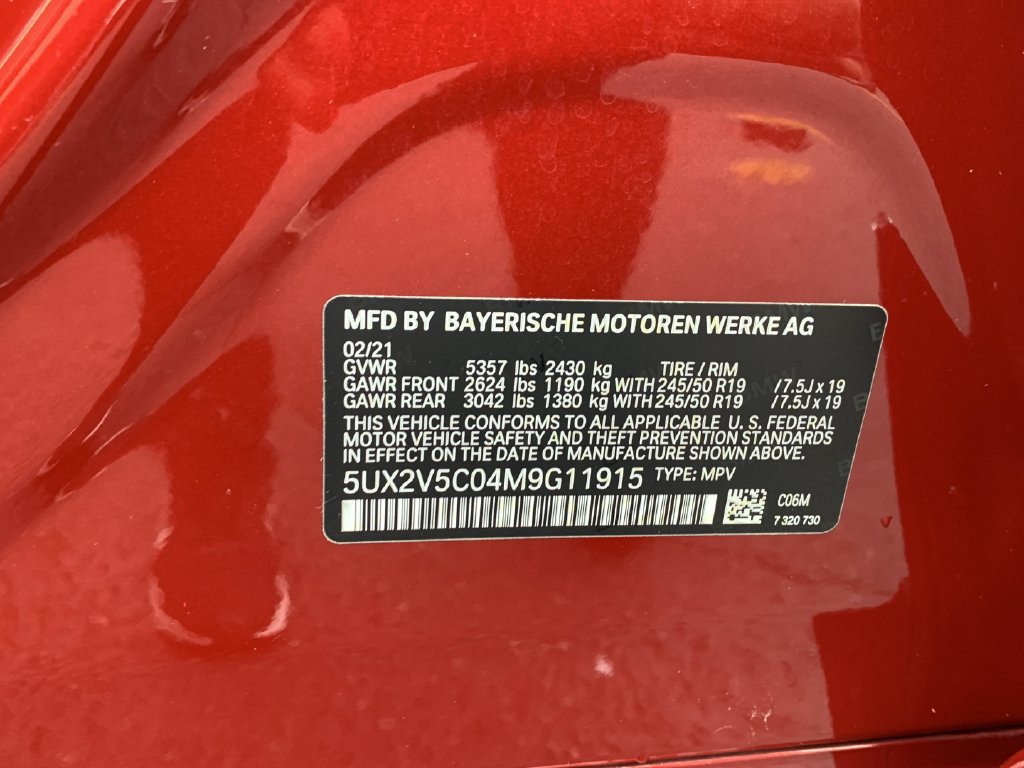 Used 2021 BMW X4 M40i AWD/4WD image 38