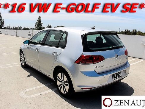 Used 2016 Volkswagen e-Golf SE FWD image 8