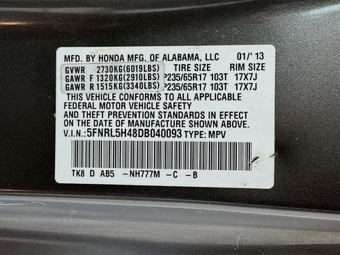 Used 2013 Honda Odyssey EX image 32