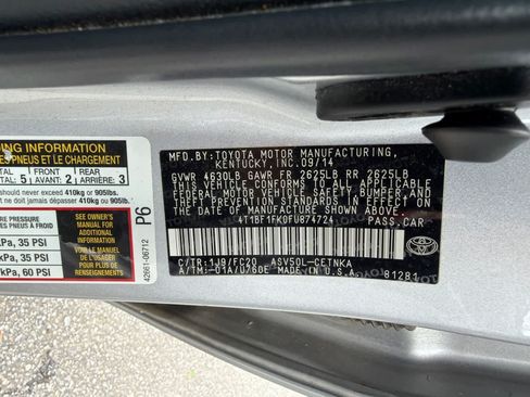 Used 2015 Toyota Camry LE FWD image 21