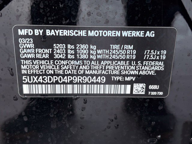 Used 2023 BMW X3 sDrive30i w/ Premium Package RWD image 23