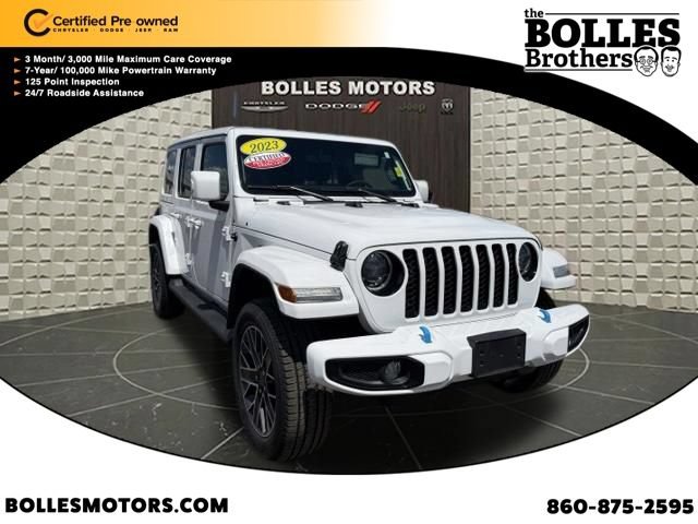 Certified 2023 Jeep Wrangler Unlimited Sahara AWD/4WD image 1