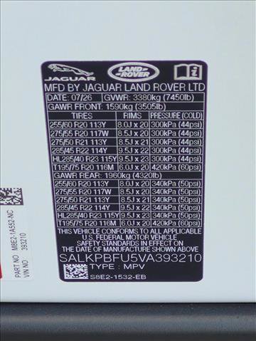 New 2027 Land Rover Range Rover Long Wheelbase SE AWD/4WD image 17