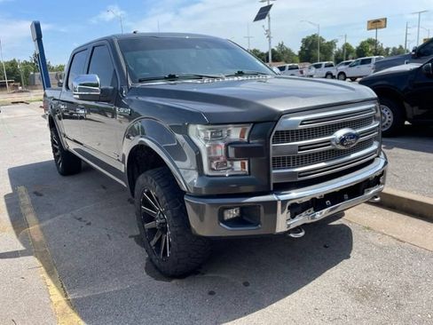 Used 2015 Ford F150 Platinum w/ Trailer Tow Package AWD/4WD image 4