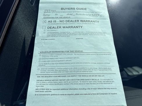 Used 2022 BMW X6 xDrive40i AWD/4WD image 59