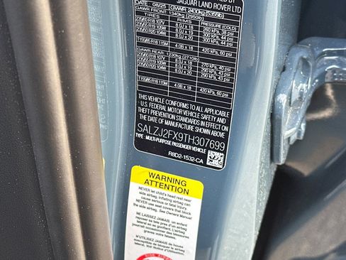 New 2026 Land Rover Range Rover Evoque S image 30