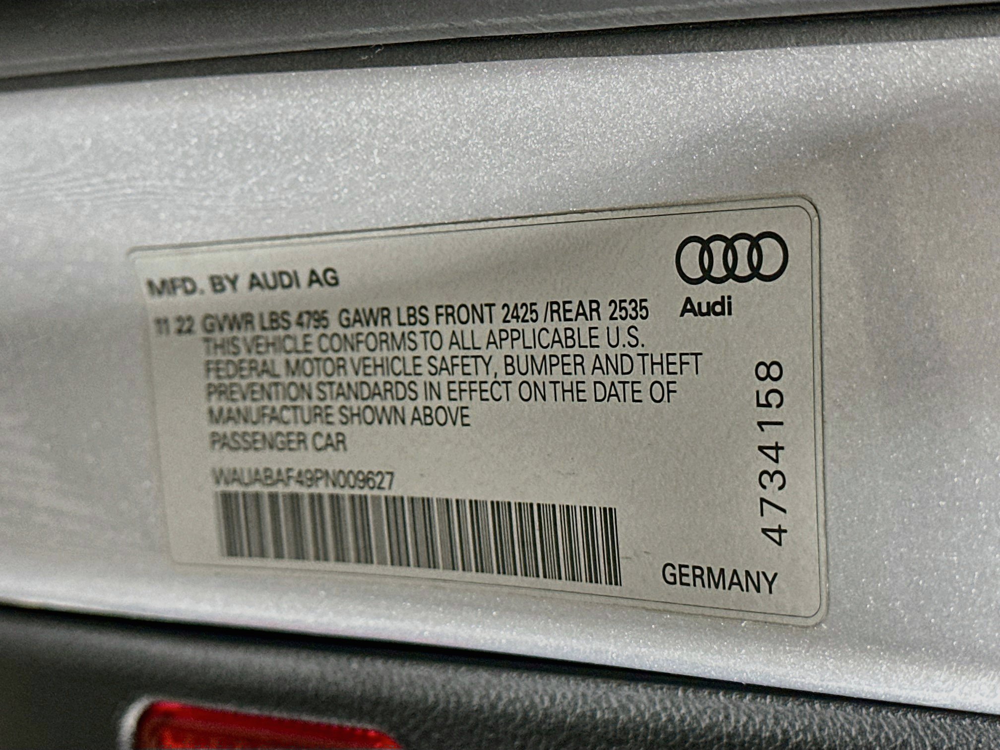 Used 2023 Audi A4 2.0T Premium w/ Convenience Package AWD/4WD image 12