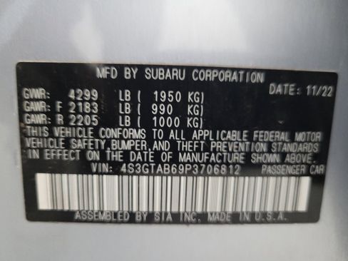 Used 2023 Subaru Impreza 2.0i image 33