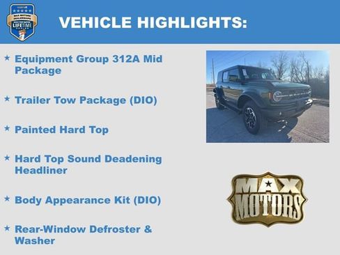 New 2025 Ford Bronco Outer Banks AWD/4WD image 6