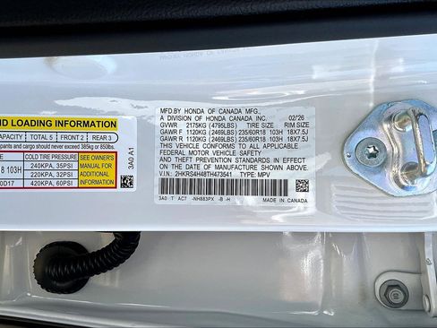 New 2026 Honda CR-V EX image 21