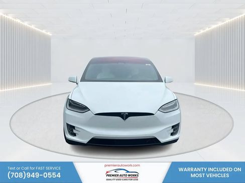 Used 2017 Tesla Model X 90D AWD/4WD image 2