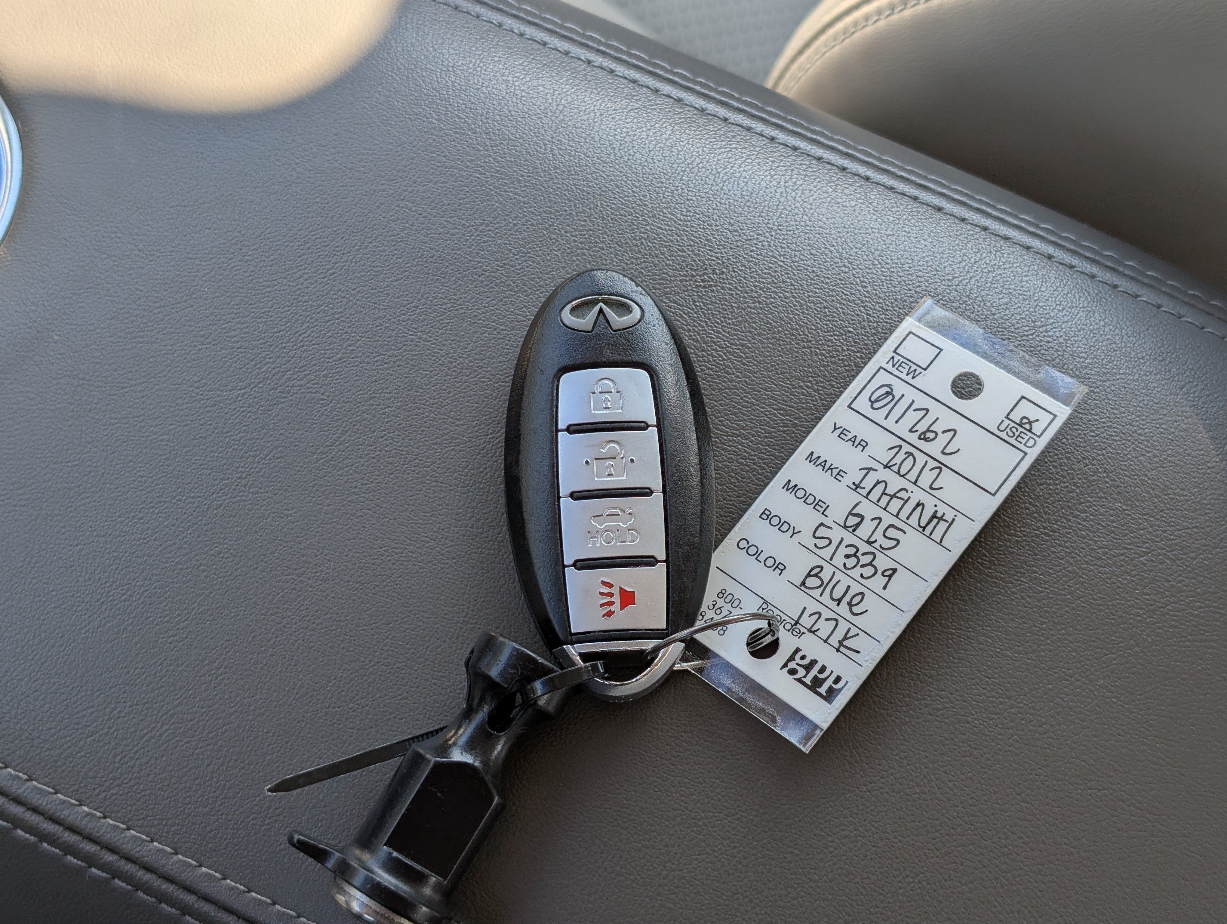Used 2012 INFINITI G25 Journey RWD image 19