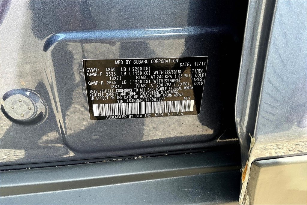 Used 2018 Subaru Outback 3.6R Limited AWD/4WD image 18