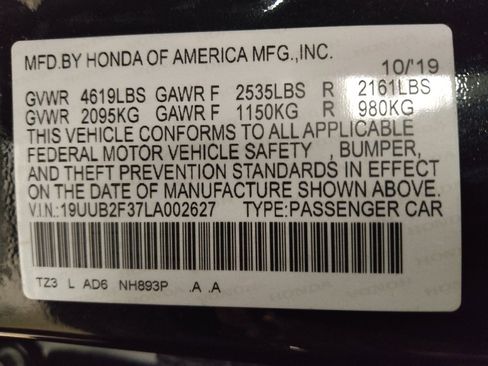 Used 2020 Acura TLX V6 FWD image 33