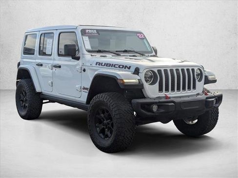 Used 2022 Jeep Wrangler Unlimited Rubicon w/ Steel Bumper Group image 3