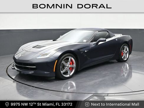 Used 2014 Chevrolet Corvette Stingray Convertible w/ 3LT Preferred Equipment Group RWD image 1