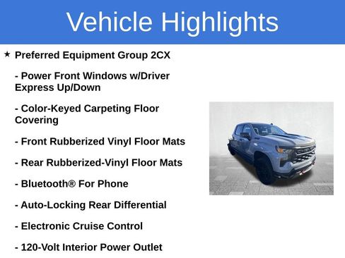 Certified 2025 Chevrolet Silverado 1500 Custom Trail Boss image 6