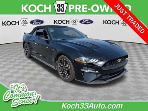 Used 2021 Ford Mustang Premium RWD image 1