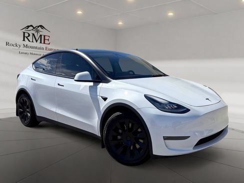 Used 2022 Tesla Model Y Long Range AWD/4WD image 1