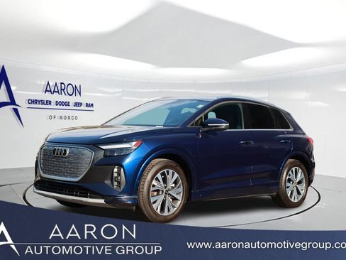 Used 2023 Audi Q4 e-tron Premium Plus w/ Premium Plus RWD image 1