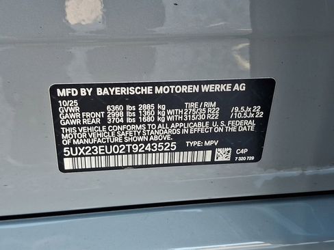 New 2026 BMW X5 xDrive40i w/ M Sport Package image 16