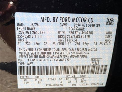 New 2026 Ford Explorer Active AWD/4WD image 19