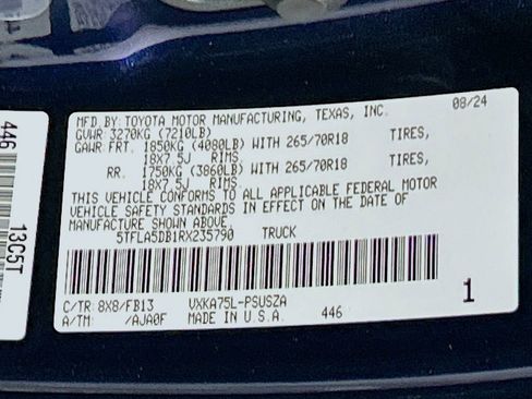 Used 2024 Toyota Tundra SR5 AWD/4WD image 28
