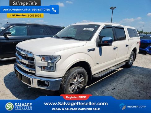 Used 2016 Ford F150 Lariat w/ Equipment Group 502A Luxury AWD/4WD image 1