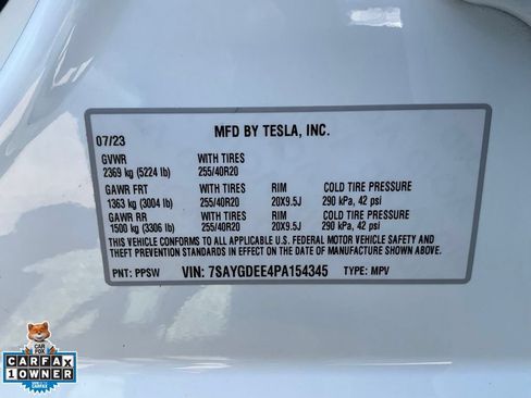 Used 2023 Tesla Model Y Long Range AWD/4WD image 24
