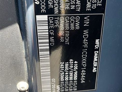 Used 2019 Mercedes-Benz Sprinter 170 image 7
