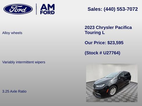Used 2023 Chrysler Pacifica Touring-L FWD image 36