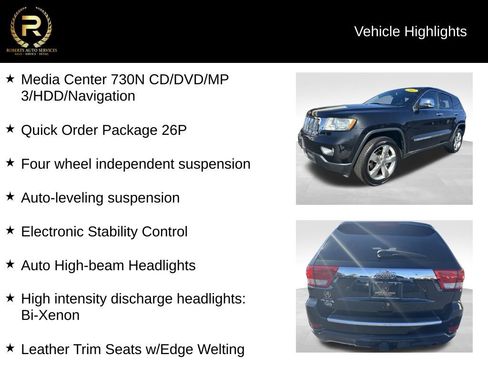Used 2012 Jeep Grand Cherokee Overland image 9