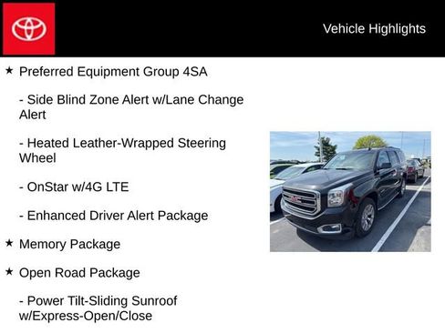 Used 2017 GMC Yukon SLT w/ Open Road Package AWD/4WD image 15