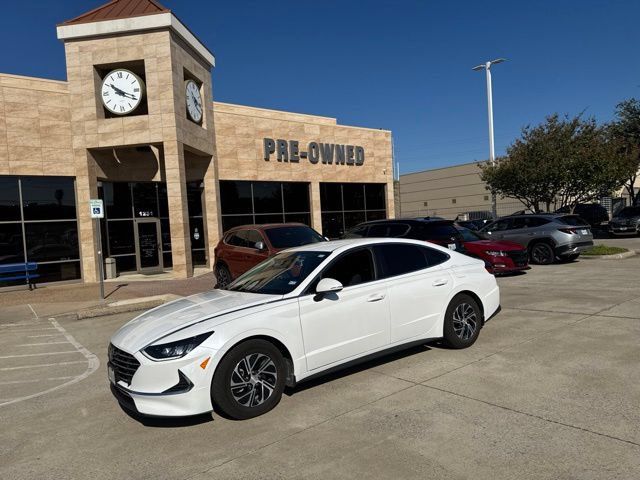 Used 2021 Hyundai Sonata Blue FWD image 2