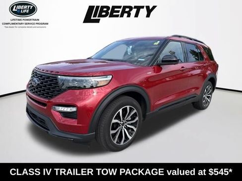 Used 2022 Ford Explorer ST-Line w/ Class IV Trailer Tow Package AWD/4WD image 3