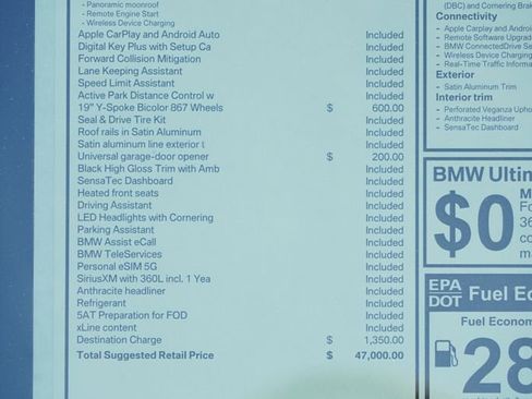 New 2026 BMW X1 xDrive28i w/ Convenience Package AWD/4WD image 8