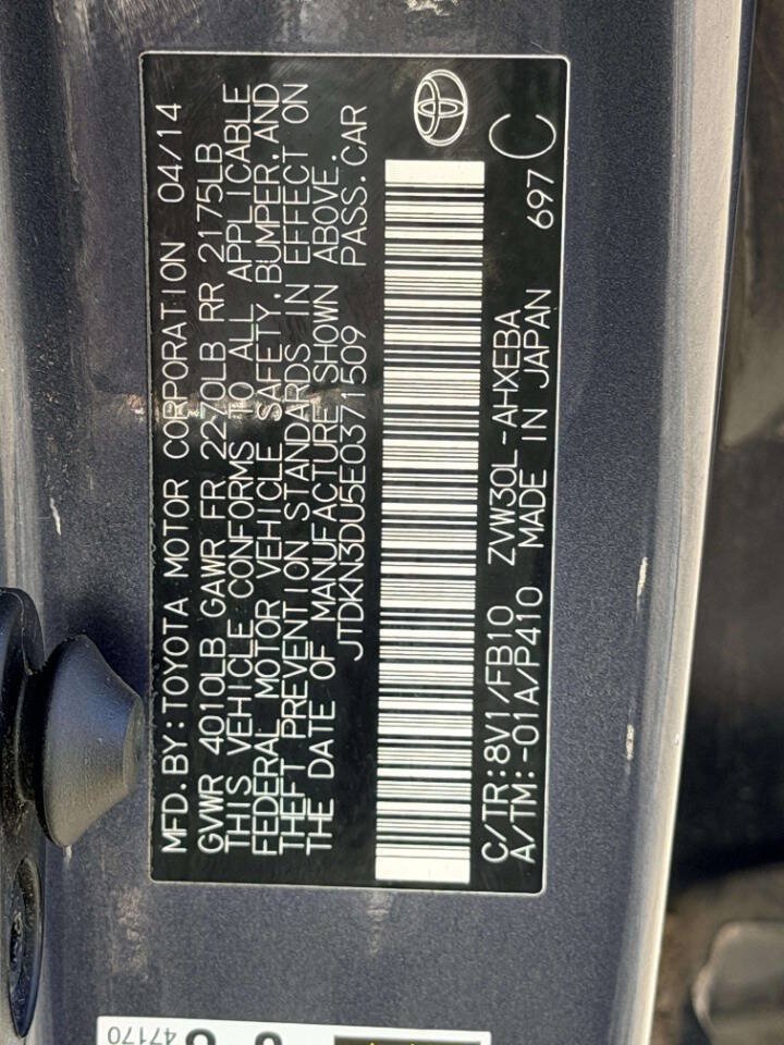 Used 2014 Toyota Prius Two FWD image 20