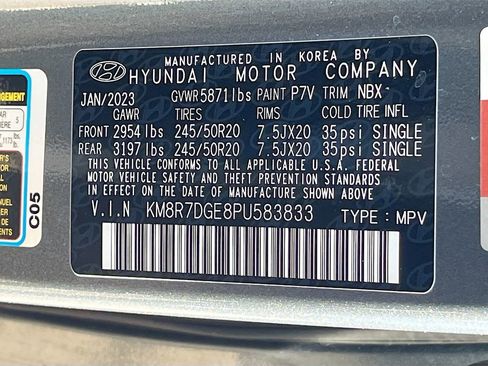 Used 2023 Hyundai Palisade Calligraphy image 35