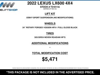 Used 2022 Lexus LX 600 F Sport video 2