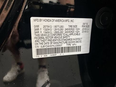 Used 2019 Acura MDX SH-AWD w/ Technology Package image 35