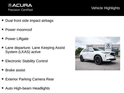 Certified 2023 Acura MDX SH-AWD w/ Technology Package image 13