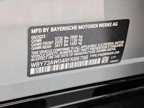 Certified 2024 BMW i4 eDrive40 w/ M Sport Package RWD image 27
